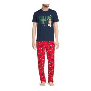 Holiday Buddy the Elf Men's Pajama Set, 2 Piece